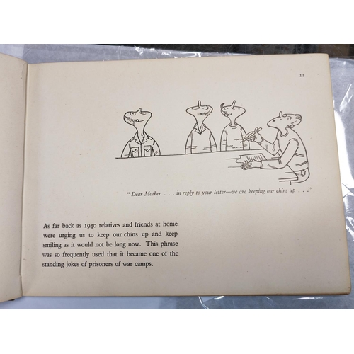 414 - Handle With Care, Book Of Reproduced Sketches Drawn In German Prisoner Of War  Camps By Anderson & W... 