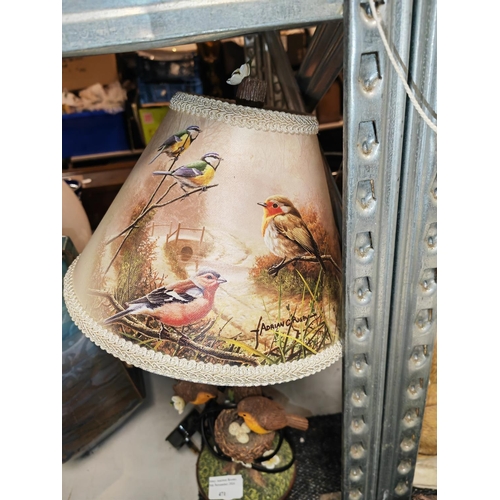 471 - Bradford Exchange Dawns Bright Herald Sculptural Table Top Lamp Limited Edition