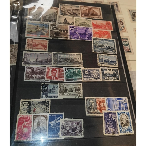 566 - 4 Pages Of Russian Stamps