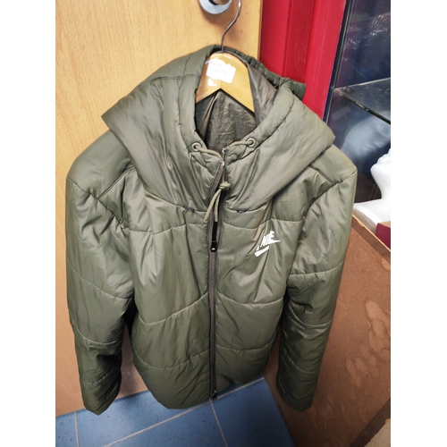 733 - Nike Winter Coat + Hood (Adult Small)