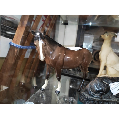 423 - Beswick Brown Horse