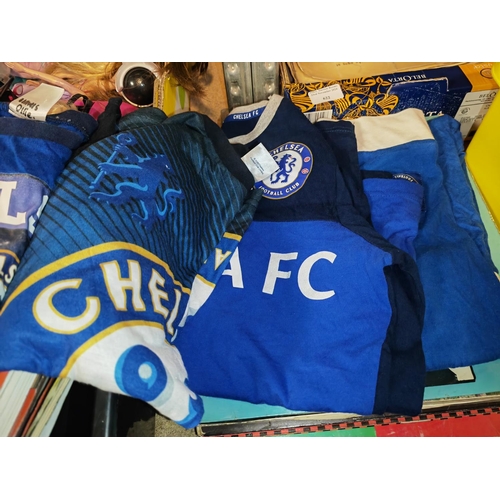 605 - 6 Chelsea Official Pyjama Sets Ages 10-13