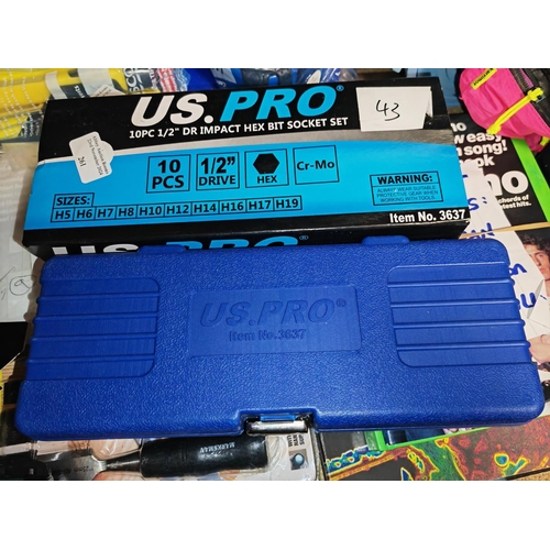 261 - Unused Us Pro Socket Set