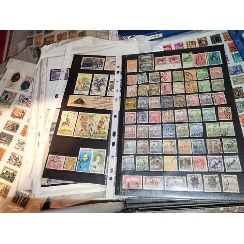 560 - 12 Cards Of A4 European Stamps