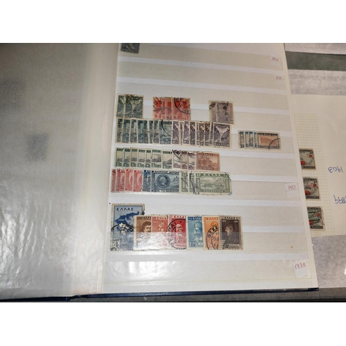 586 - Stock Book Of Greek Stamps