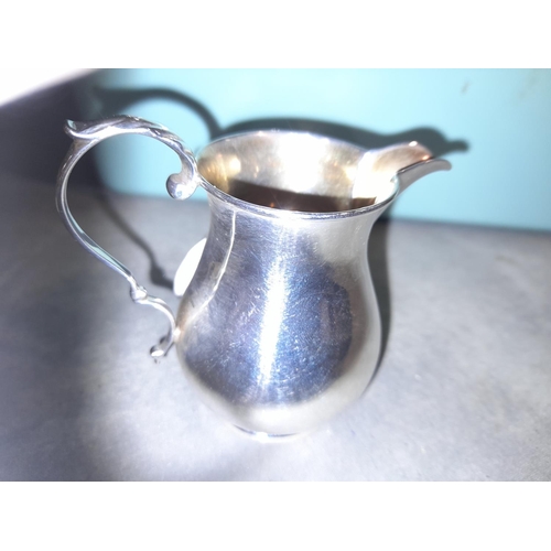 688 - Silver Cream Jug London 1930