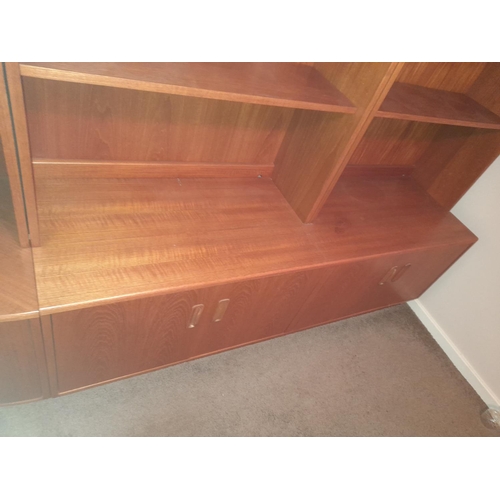 695 - Large G-Plan Teak Display Cabinet