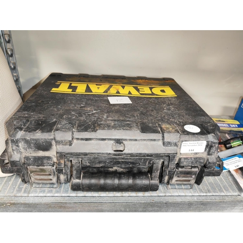 144 - Dewalt 110V Jigsaw In Case Working