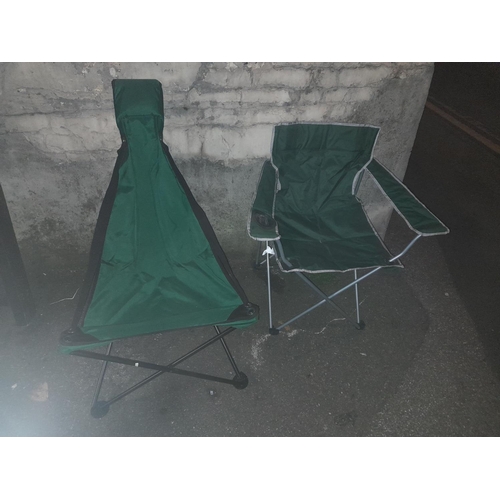 718 - 2 Camping Chairs In Bags