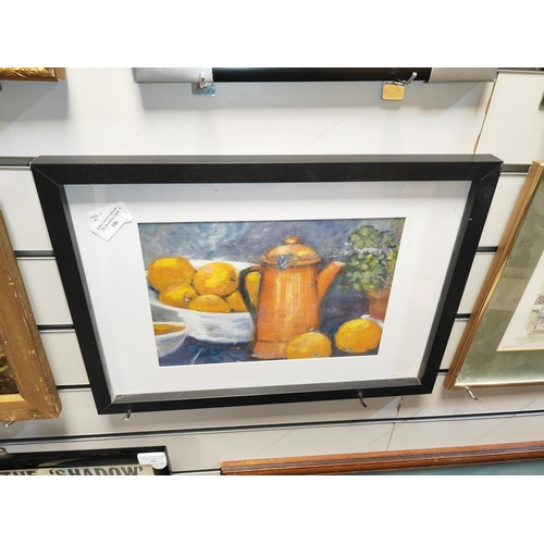 106 - Framed Still Life Watercolour