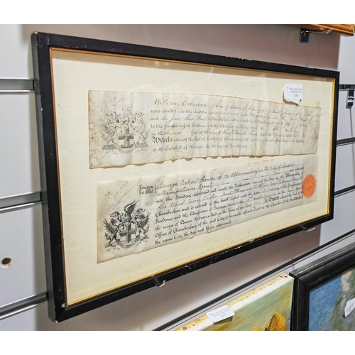 116 - Framed Scriptures Of Law Papers