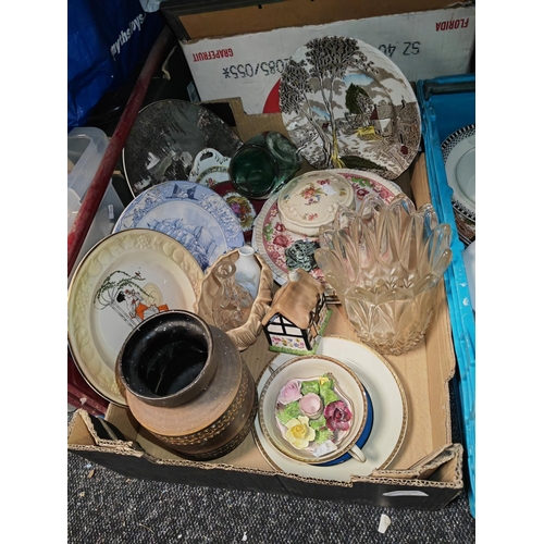 219 - Crate Of China Including West German