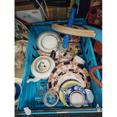 220 - Crate Of China And Others