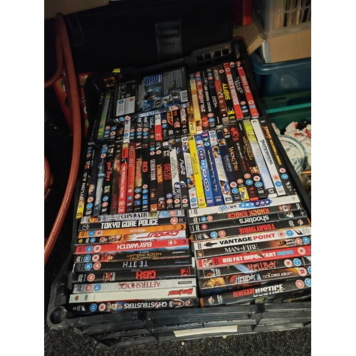 222 - 2 Crates Of Dvd'S