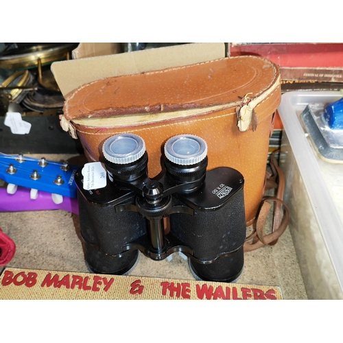 260 - Pair Of Prinz Binoculars In Case