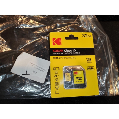 297 - Unused 32Gb Kodak Micro Sdhc Memory Card