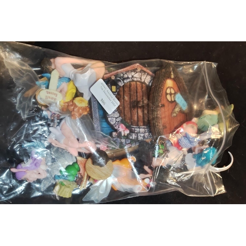 306 - Bag Of Plastic Fairy Cake Decorations