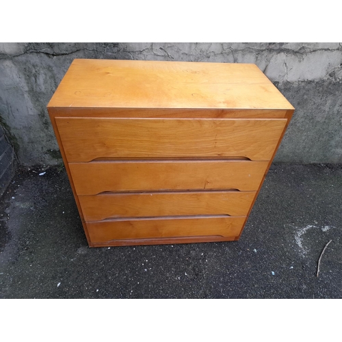 36 - Ply 4 Drawer Chest Of Drawers