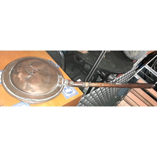 38 - Copper Bed Pan