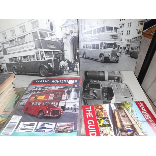 9 - Boxed Porridge Dvd Set Plus A Classic Routemaster And 3 Large Bus Photo'S On Boards Etc