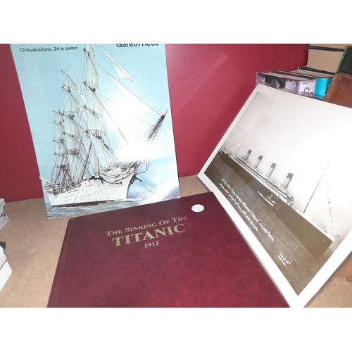 11 - The Sinking Of The Titanic 1912 Book Plus Tall Ships Bt Gareth Rees 1978