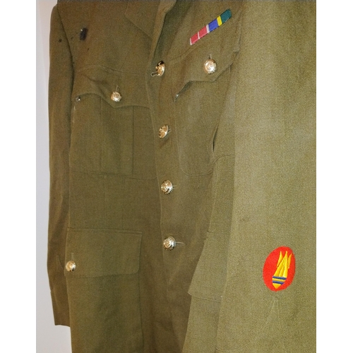 23 - Royal Engineers No 2 Dress Jacket With Bomb Disposal Badge