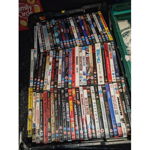 222 - 2 Crates Of Dvd'S