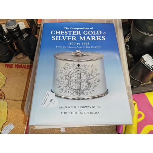 238 - Book On Chester Gold & Silver Marks 1570-1962