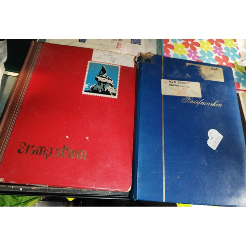 591 - 2 Large Vintage Stamp Albums Full With Stamps