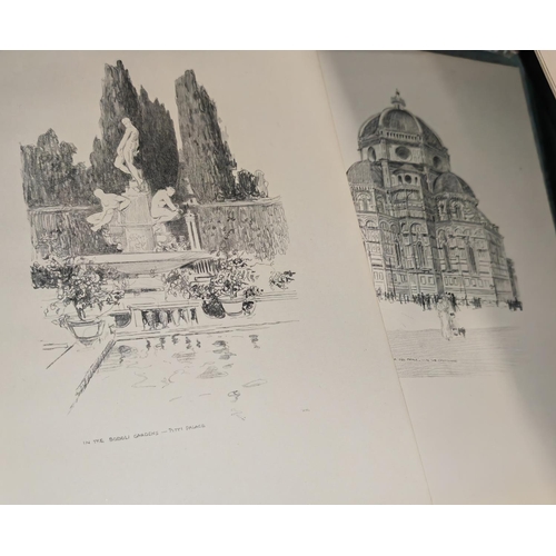 610 - 23 B & W Plates Of Florence In Italy, 1914, Prints Trimmed & Ready For Framing