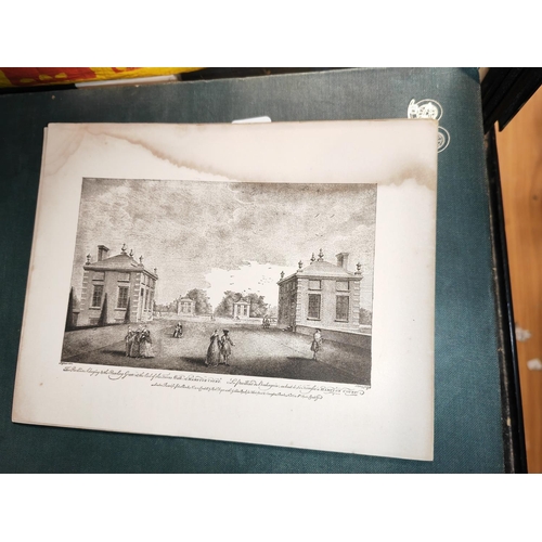 613 - 16 Plates Of Hampton Court, London, 1891, Some Water Staining, B & W, Prints Trimmed And Ready For F... 