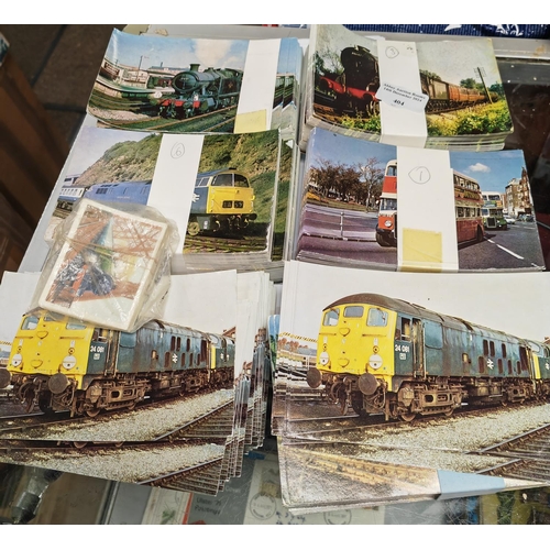 404 - Large Selection Of Train Postcards