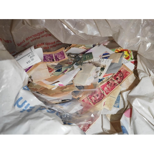 557 - Bag Of French Stamps