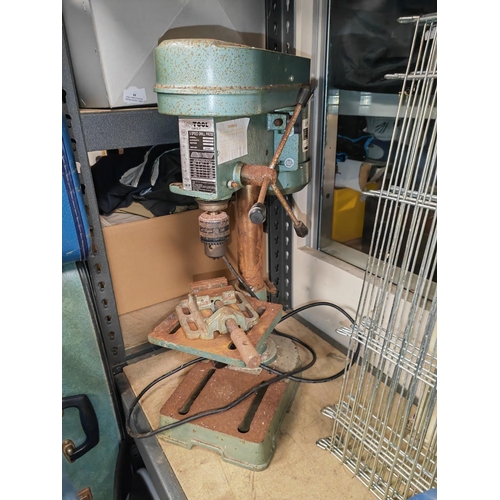 670 - Nutool Pillar Drill With Vice