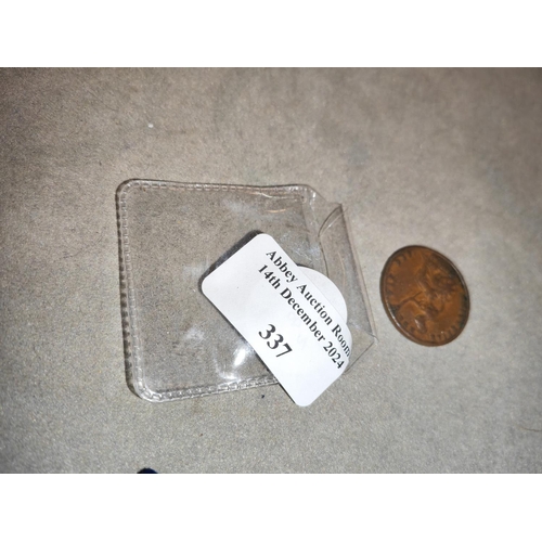 337 - 1855 1/2 Penny V/F