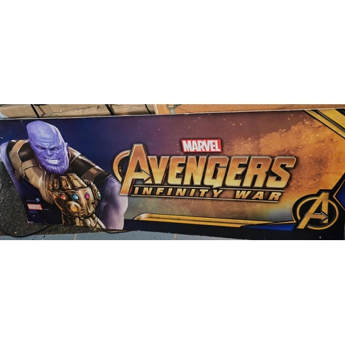 233 - Large Cardboard Avengers Infinity War Sign