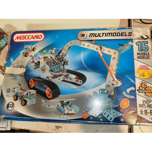 9 - Part Meccano  Set Boxed