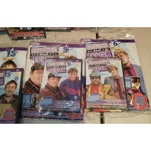 37 - 15 Only Fools And Horses Dvd'S With Magazines