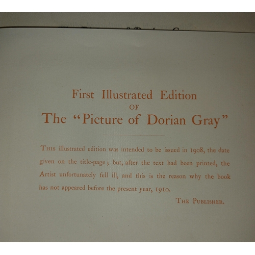 91 - Oscar Wilde - The Picture Of Dorian Gray 1St Edition 1908 - Charles Charrington Paris 1908