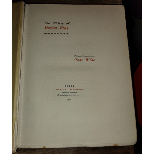 91 - Oscar Wilde - The Picture Of Dorian Gray 1St Edition 1908 - Charles Charrington Paris 1908