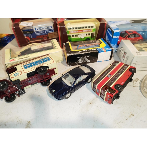 58 - 10 Various Diecast Cars Mostly Boxed