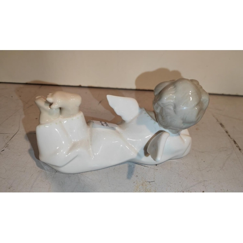 77 - Lladro Cherub Figurine