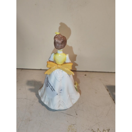 79 - Bone China Lady Figurine