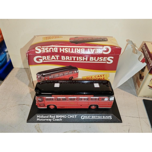 85 - 4 Atlas Great British Buses Boxed