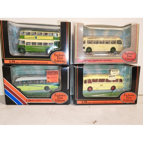 388 - 4 Boxed Efe Diecast Buses No'S 16218, 12112, 18712, 26306