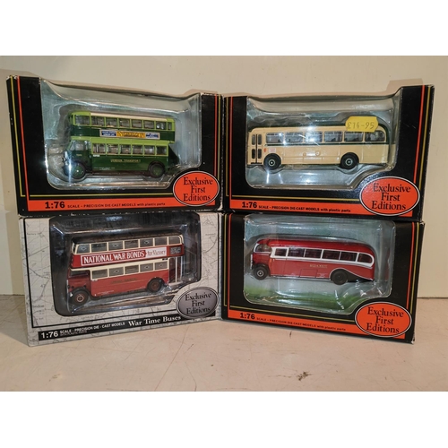 394 - 4 Boxed Efe Diecast Buses No'S 27209, 24319, 27811A, 26803