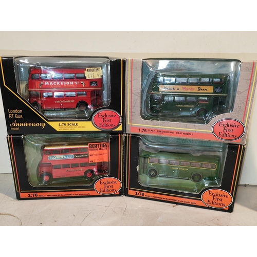 399 - 4 Boxed Efe Diecast Buses No'S 10130, 23310, 16405, 26401