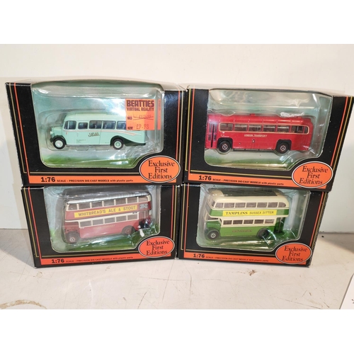 400 - 4 Boxed Efe Diecast Buses No'S 23311, 15910, 20122, 27801