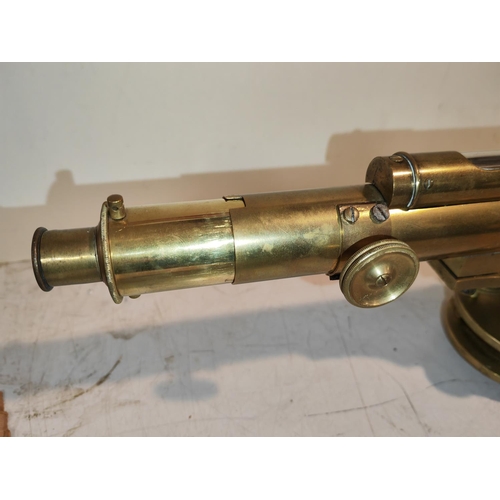 103 - Vintage Brass Theodolite