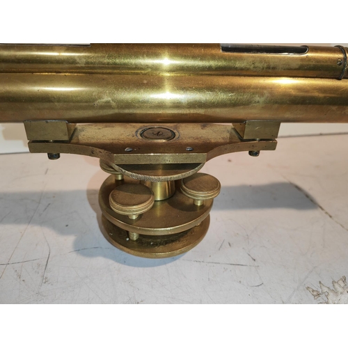 103 - Vintage Brass Theodolite